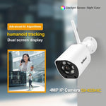SriHome SH034C 4.0MP AI Humanoid Tracking WiFi Outdoor Surveillance Camera - Trustpick