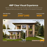 SriHome SH034C 4.0MP AI Humanoid Tracking WiFi Outdoor Surveillance Camera - Trustpick