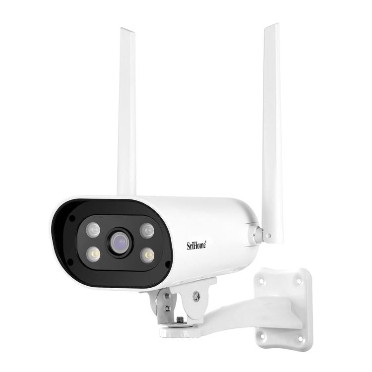 Srihome SH037 5MP Outdoor Waterproof Security HD Camera, Supports Two - Way Audio and Color Night Vision - Trustpick