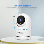 SriHome SH042 2.0MP 1080P HD AI WiFi Pan - tilt Surveillance Camera - Trustpick