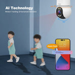 SriHome SH046 4.0 Million Pixels FHD Low Power Consumption Wireless Home Security Camera System - Trustpick