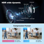 Srihome SH051 4MP 5X Optical Zoom PTZ HD Camera - Trustpick