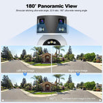 SriHome SH055B 8MP HD Multi - lens Super Wide Angle Panoramic PTZ Dome Camera - Trustpick