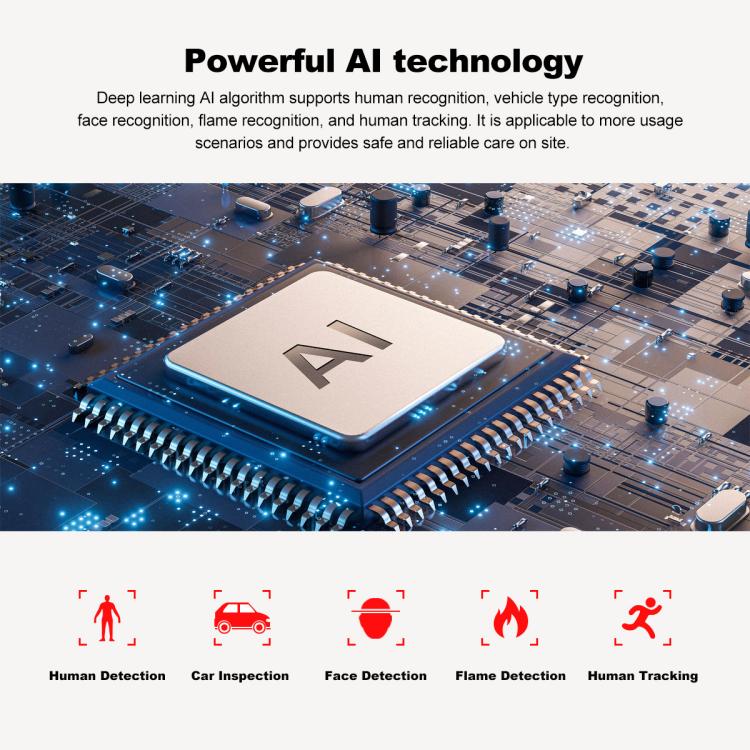 SriHome SH055B 8MP HD Multi - lens Super Wide Angle Panoramic PTZ Dome Camera - Trustpick