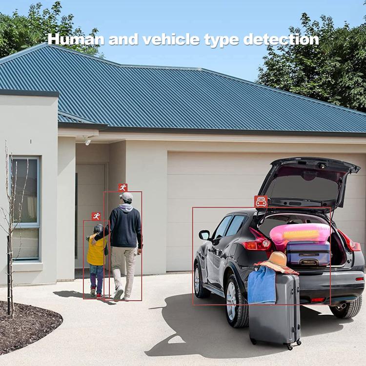 SriHome SH055B 8MP HD Multi - lens Super Wide Angle Panoramic PTZ Dome Camera - Trustpick