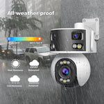 SriHome SH055B 8MP HD Multi - lens Super Wide Angle Panoramic PTZ Dome Camera - Trustpick