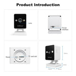 SriHome SH057 4MP HD Two - way Video Output Mini Camera Supports Night Vision - Trustpick