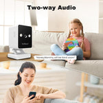 SriHome SH057 4MP HD Two - way Video Output Mini Camera Supports Night Vision - Trustpick