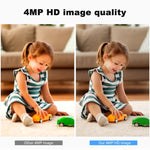 SriHome SH057 4MP HD Two - way Video Output Mini Camera Supports Night Vision - Trustpick