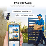 Srihome SH063 4MP Dual Lens Panoramic Surveillance HD Camera - Trustpick