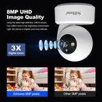 SriHome SH064 8MP HD Two - way Video Mini Camera Supports Night Vision - Trustpick