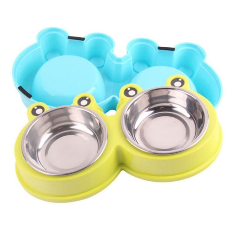 Stainless Steel Dog and Cat Double Bowl Pet Supplies - Trustpick