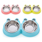 Stainless Steel Dog and Cat Double Bowl Pet Supplies - Trustpick