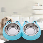 Stainless Steel Dog and Cat Double Bowl Pet Supplies - Trustpick