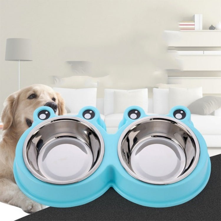 Stainless Steel Dog and Cat Double Bowl Pet Supplies - Trustpick