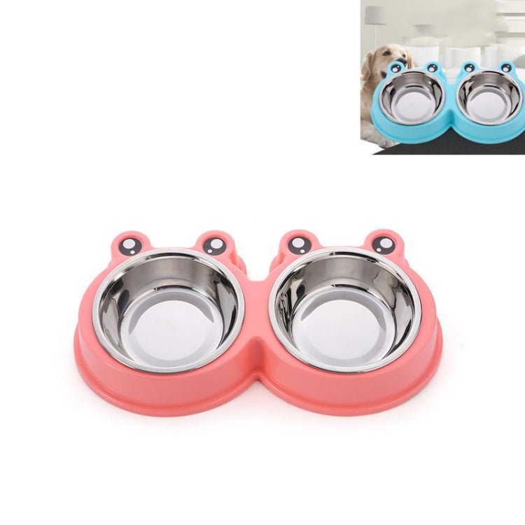 Stainless Steel Dog and Cat Double Bowl Pet Supplies - Trustpick