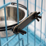 Stainless Steel Suspension Style Dog Feeding Bowl, Size: M - Trustpick