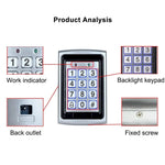 Standalone Keypad Access Control System (7612) - Trustpick