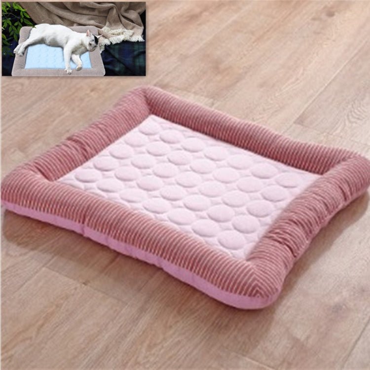 Summer Ice Silk Nest Pads Small and Medium - sized Multifunctional Cool Pet Nest Dog Cat Pad - Trustpick