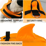 Summer Pet Life Jacket Dog Safety Clothes Dogs Swimwear Pets Safety Swimming Suit - Trustpick