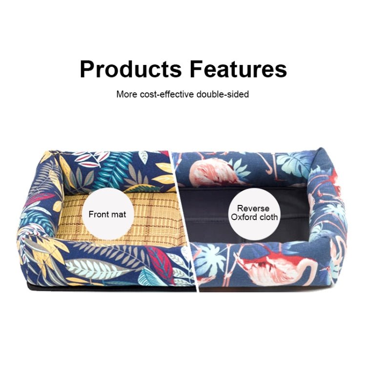 Summer Pet Non - removable Side Dog Mat Pet Bed - Trustpick
