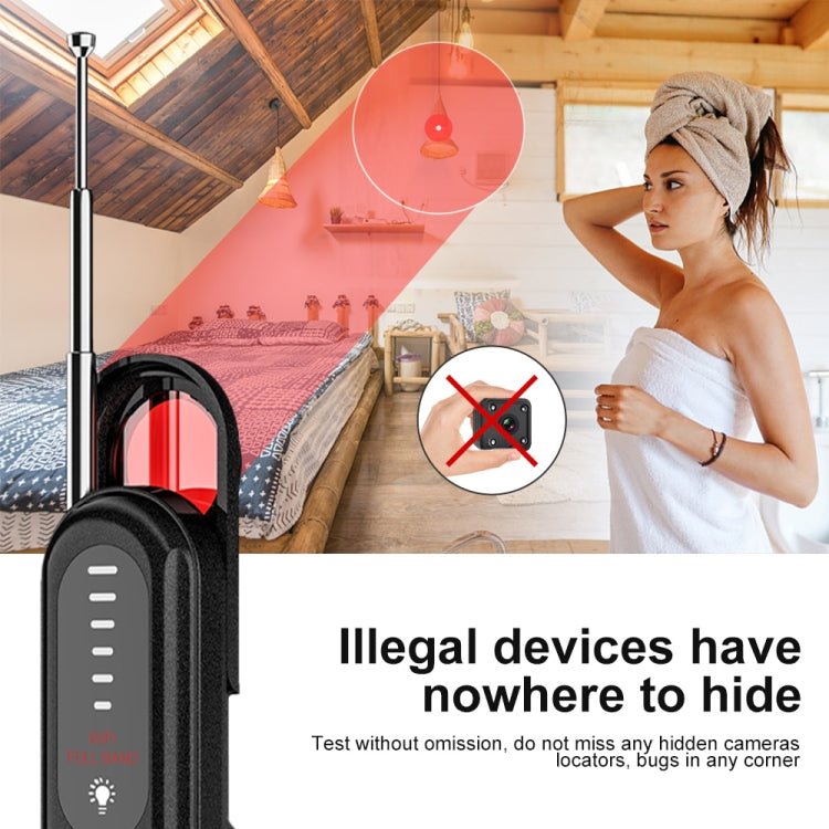 T01 Wireless Detector Camera Anti - eavesdropping Positioning GPS Alarm - Trustpick