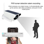 T1 - 2 2 Megapixel WiFi Version IP67 Waterproof Solar HD Monitor Camera without Battery & Memory, Support Infrared Night Vision & Motion Detection / Alarm & Voice Intercom & Mobile Surveillance - Trustpick