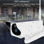 T1 - 2 2 Megapixel WiFi Version IP67 Waterproof Solar HD Monitor Camera without Battery & Memory, Support Infrared Night Vision & Motion Detection / Alarm & Voice Intercom & Mobile Surveillance - Trustpick