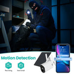 T20 1080P Full HD 4G (EU Version) Solar Powered Camera, Support PIR Human Body Infrared Sensor, Night Vision, Two Way Audio, TF Card - Trustpick