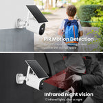 T20 1080P Full HD 4G (EU Version) Solar Powered Camera, Support PIR Human Body Infrared Sensor, Night Vision, Two Way Audio, TF Card - Trustpick