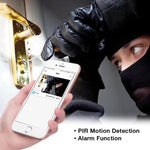 T23 2288 x 1288P Full HD Solar Powered WiFi Camera, Support PIR Alarm, Night Vision, Two Way Audio, TF Card - Trustpick