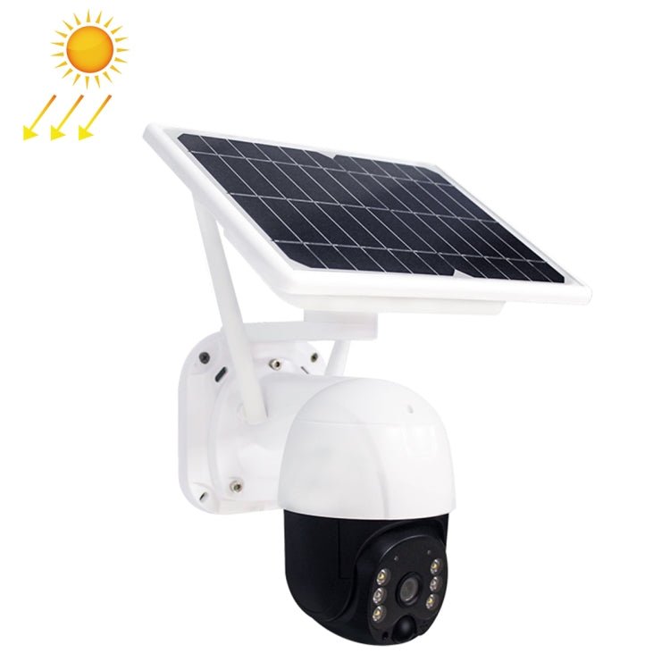 T23 2288 x 1288P Full HD Solar Powered WiFi Camera, Support PIR Alarm, Night Vision, Two Way Audio, TF Card - Trustpick