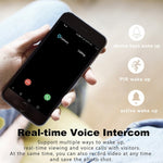 T30 Tuya Smart WiFi Visual Dingdong Doorbell with Battery Supports Two - Way Intercom & Night Vision - Trustpick