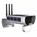 T8 1080P Full HD Solar Battery Ultra Low Power Sound Light Alarm Network Camera, Support Motion Detection, Night Vision, Two Way Audio, TF Card - Trustpick