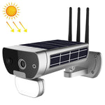 T8 1080P Full HD Solar Battery Ultra Low Power Sound Light Alarm Network Camera, Support Motion Detection, Night Vision, Two Way Audio, TF Card - Trustpick