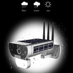 T8 1080P Full HD Solar Battery Ultra Low Power Sound Light Alarm Network Camera, Support Motion Detection, Night Vision, Two Way Audio, TF Card - Trustpick