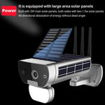 T8 1080P Full HD Solar Battery Ultra Low Power Sound Light Alarm Network Camera, Support Motion Detection, Night Vision, Two Way Audio, TF Card - Trustpick