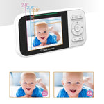 Temperature Detection 2 Way Voice Baby Security Video Camera 2.8 - inch LCD Baby Monitor - Trustpick