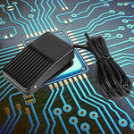 TFS - 01 AC 250V 10A Anti - slip Plastic Case Foot Control Pedal Switch, Cable Length: 1m - Trustpick