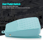 TFS - 105 AC 250V 10A Anti - slip Metal Case Foot Control Pedal Switch, Cable Length: 90cm - Trustpick