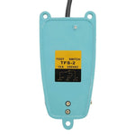 TFS - 105 AC 250V 10A Anti - slip Metal Case Foot Control Pedal Switch, Cable Length: 90cm - Trustpick