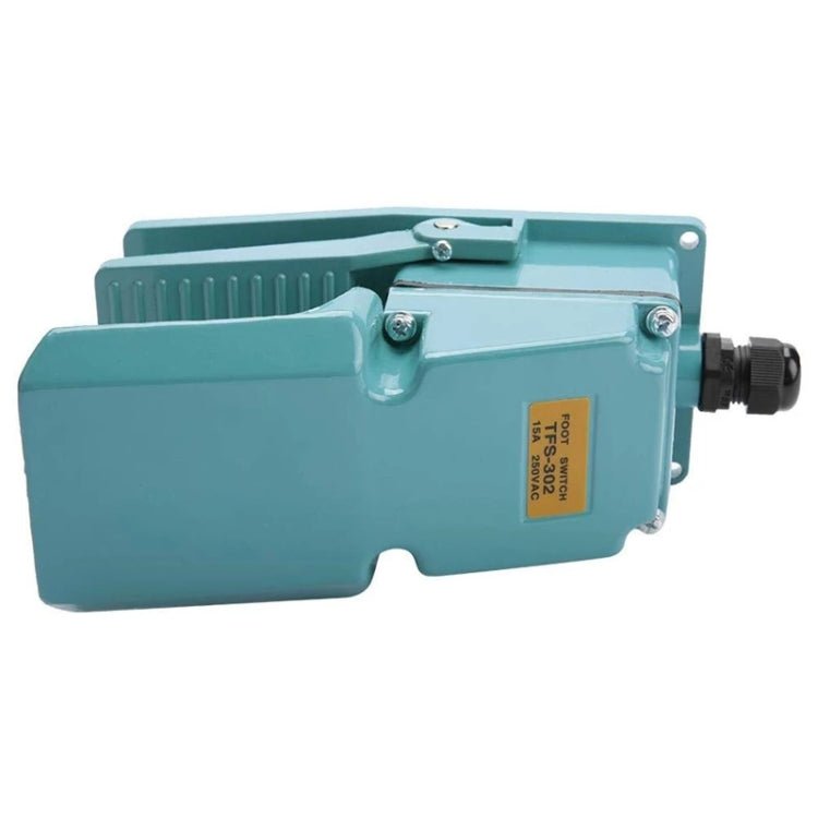 TFS - 302 AC 250V 15A Anti - slip Metal Case Foot Control Pedal Switch - Trustpick