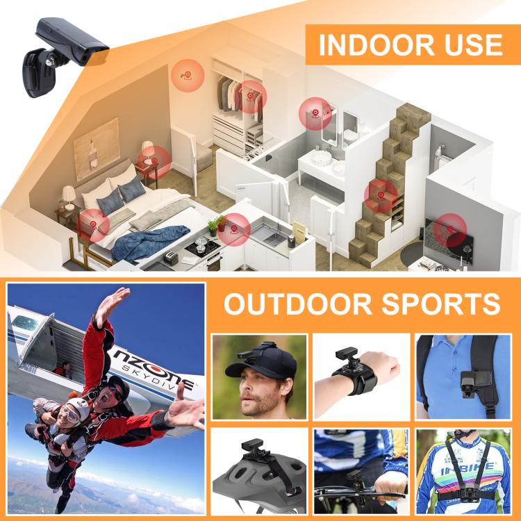 TN - 6 Multifunctional HD WIFI Mini Camera Video Recorder - Trustpick