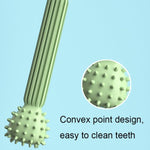 TPR Teething Stick Dog Toy Barbell Shape Pet Chewing Teeth Cleaning Stick - Trustpick