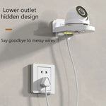 Traceless Wall Mounted Camera Bracket Home No - Punch Surveillance Rack Router Shelf - Trustpick