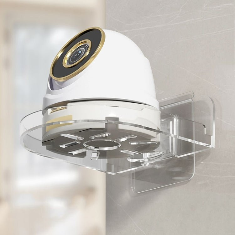 Traceless Wall Mounted Camera Bracket Home No - Punch Surveillance Rack Router Shelf - Trustpick