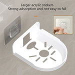 Traceless Wall Mounted Camera Bracket Home No - Punch Surveillance Rack Router Shelf - Trustpick