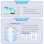 TS - FT003 Solar Charging Ultrasonic Liquid Level Meter - Trustpick