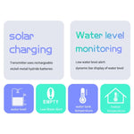 TS - FT003 Solar Charging Ultrasonic Liquid Level Meter - Trustpick