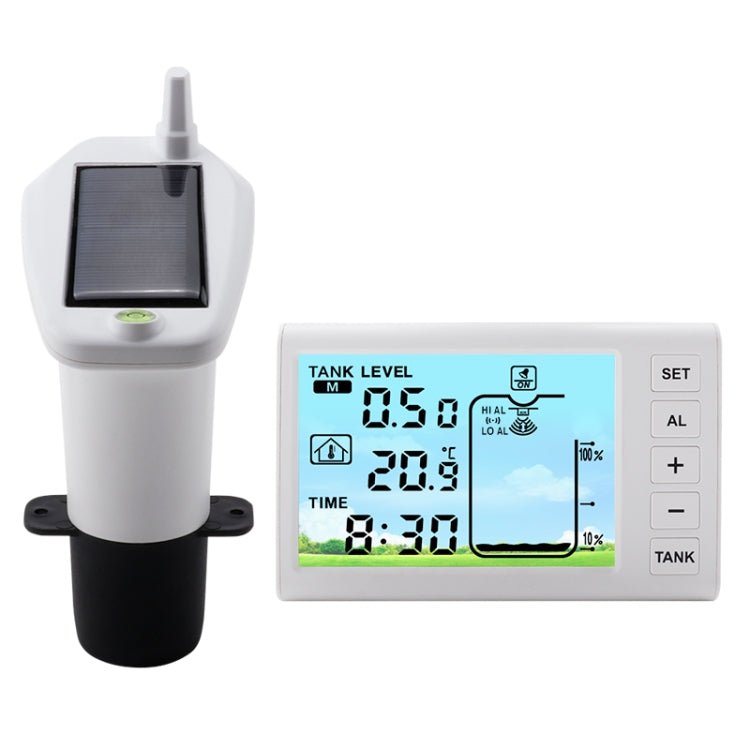TS - FT003 Solar Charging Ultrasonic Liquid Level Meter - Trustpick